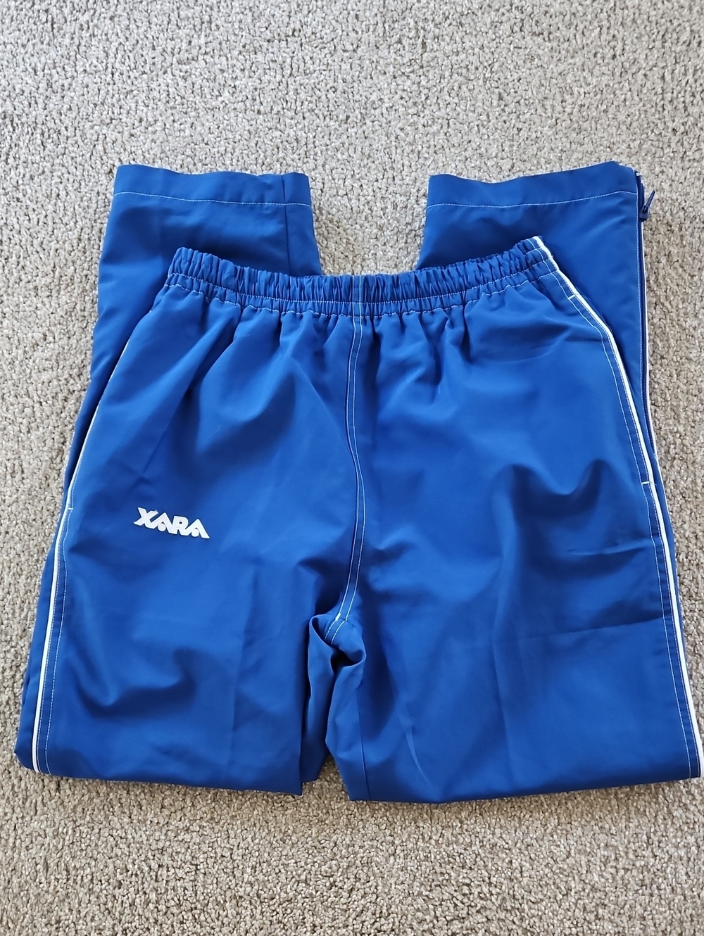 Xara Soccer Track Pants | Royal Blue Athletic Training Warm-Up Pants Sz S